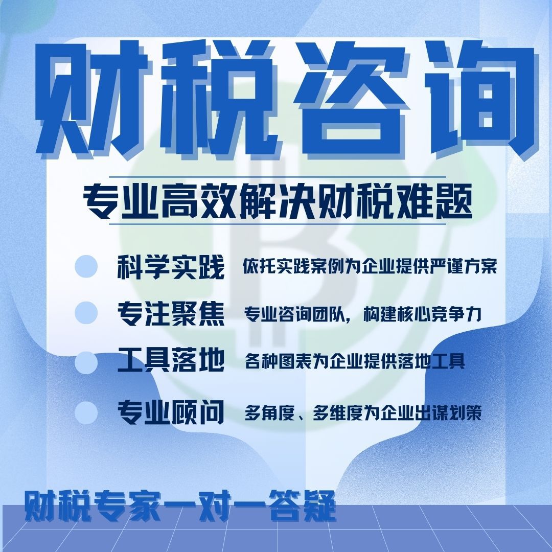 財(cái)稅咨詢